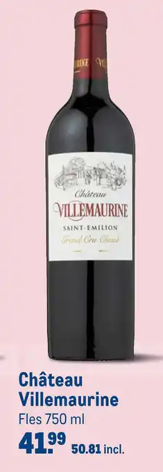 Makro Château Villemaurine Fles 750 ml aanbieding