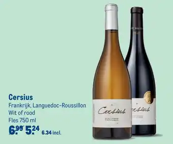 Makro Cersius Frankrijk, Languedoc-Roussillon Wit of rood aanbieding