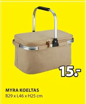 Jysk MYRA KOELTAS B29 x L46 x H25 cm aanbieding