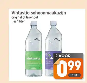 Dagwinkel Vintastic Schoonmaakazijn Original Of Lavendel 1 liter aanbieding