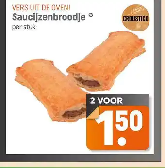 Dagwinkel Saucijzenbroodje aanbieding