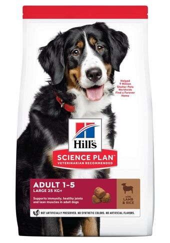 Welkoop Hill’s science plan adult large breed - hondenvoer  - lam - rijst - 12 kg aanbieding