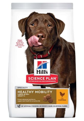 Welkoop Hill's science plan adult healthy mobility large breed - hondenvoer - kip - 12 kg aanbieding