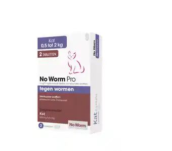 Welkoop No worm pro kat s & kitten - ontworming - 2 stuks aanbieding