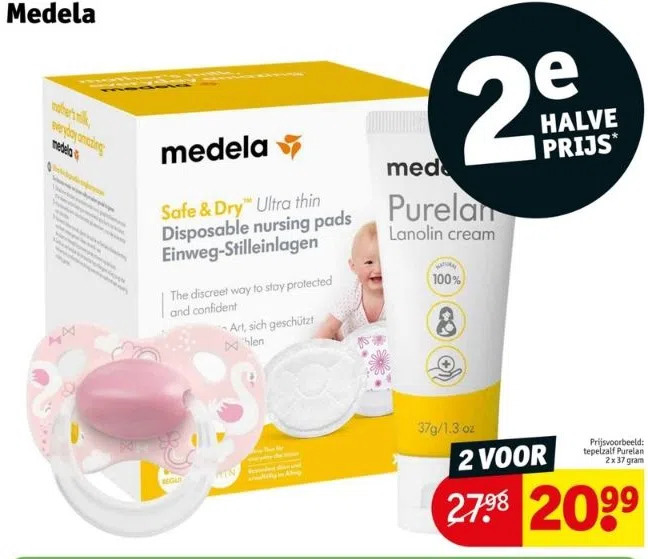Medela aanbieding bij Kruidvat