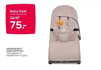 Prenatal KINDERKRAFT MIMI WIPSTOEL Verkrijgbaar in beigebrown en grey. . aanbieding