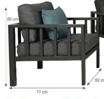 Van Cranenbroek Bois le Duc Loungeset Trento Stoel aanbieding