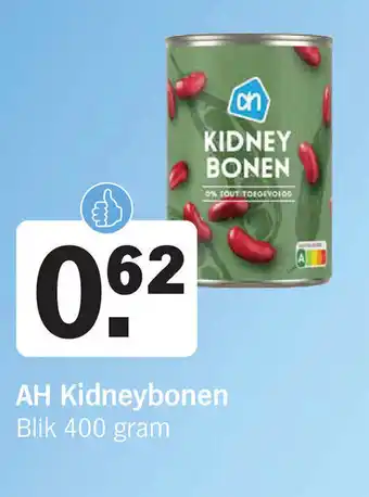 Albert Heijn AH Kidneybonen Blik 400 gram aanbieding