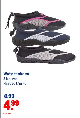 Makro Waterschoen 3 kleuren Maat 36 t/m 46 aanbieding