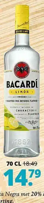 Mitra Bacardi Limón aanbieding