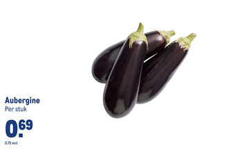 Makro Aubergine aanbieding