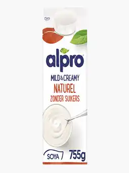 Flink Alpro mild & creamy no sugars 775g aanbieding