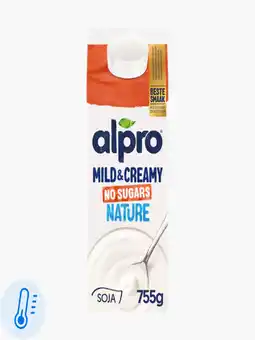 Flink Alpro mild & creamy no sugars 775g aanbieding