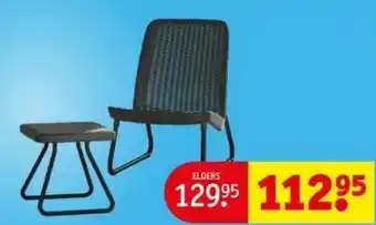 Kruidvat Keter rio patio set grijs aanbieding