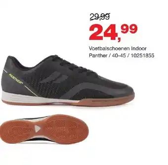 Bristol Voetbalschoenen indoor panther 40-45 10251855 aanbieding