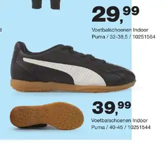 Bristol Voetbalschoenen indoor Puma 32-38,5 10251564 aanbieding