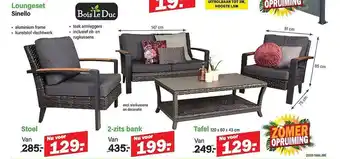 Van Cranenbroek Loungeset sinello aanbieding