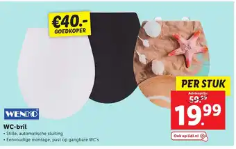 Lidl WC-bril aanbieding