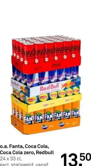 Karwei O.a. fanta, coca cola, coca cola zero, redbull aanbieding