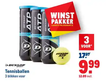 Makro Tennisballen aanbieding