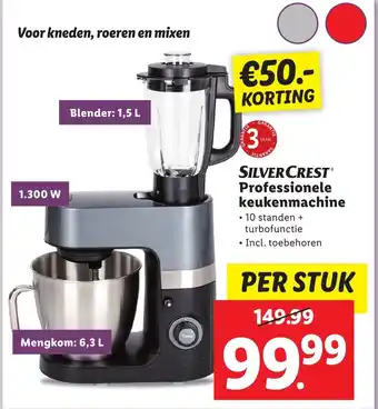 Lidl SILVERCRESTⓇ Professionele keukenmachine aanbieding