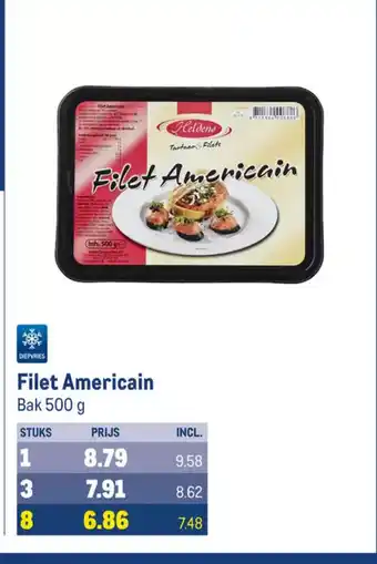 Makro Filet Americain Bak 500 g aanbieding