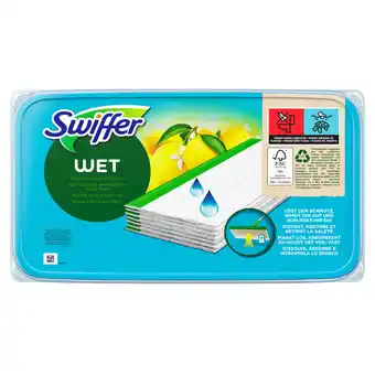 Blokker Swiffer sweeper vochtige vloerdoekjes citrus fresh navulling - 20st aanbieding