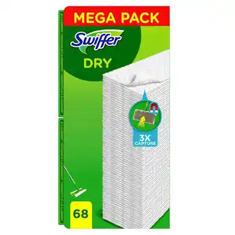 Blokker Swiffer sweeper droge vloerdoekjes navulling - 68st aanbieding