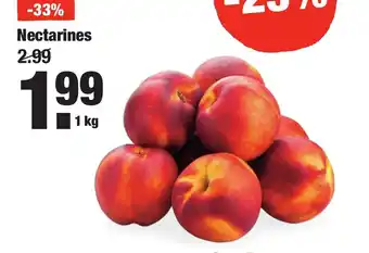 ALDI Nectarines 1 kg aanbieding