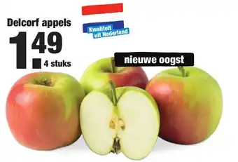 ALDI Delcorf appels 4 st aanbieding