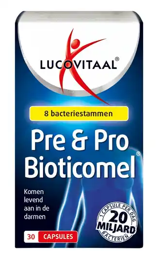 De Online Drogist Lucovitaal pre&pro bioticomel capsules 30cp aanbieding