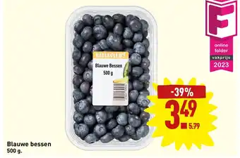 ALDI Blauwe bessen 500 g aanbieding