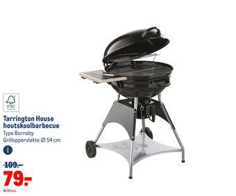 Makro Tarrington house houtskoolbarbecue aanbieding