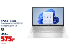 Makro Hp 15.6 laptop aanbieding