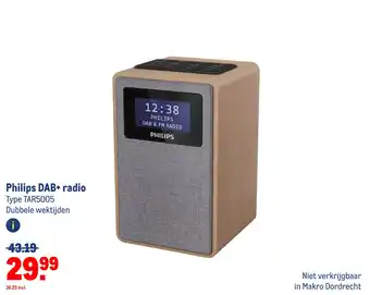 Makro Philips dab+ radio aanbieding