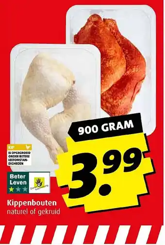 Boni Kippenbouten aanbieding