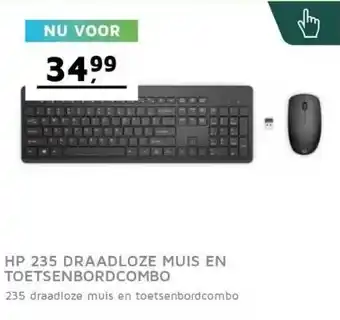 Digitotaal Hp 235 draadloze muis en toetsenbordcombo aanbieding