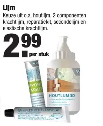 ALDI Lijm aanbieding