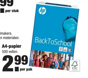 ALDI A4-papier 500 st aanbieding