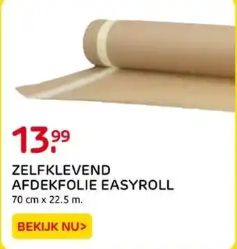 Praxis Zelfklevend afdekfolie easyroll aanbieding