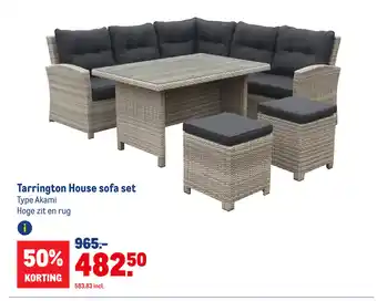 Makro Tarrington House sofa set Type Akami Hoge zit en rug aanbieding