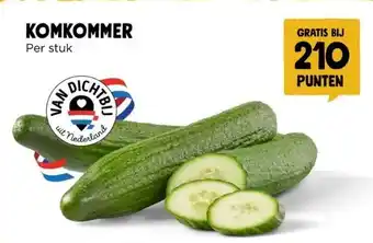 Jumbo KOMKOMMER aanbieding