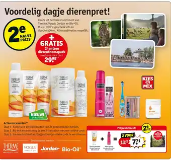 Kruidvat Keuze uit het hele assortiment van Therme, Vogue, Jordan en Bio-Oil. M.u.v. mini's, geschenksets en douche 500 ml. aanbieding