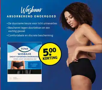 Kruidvat Wasbaar ABSORBEREND ONDERGOED aanbieding