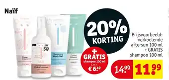 Kruidvat verkoelende aftersun 100 ml aanbieding