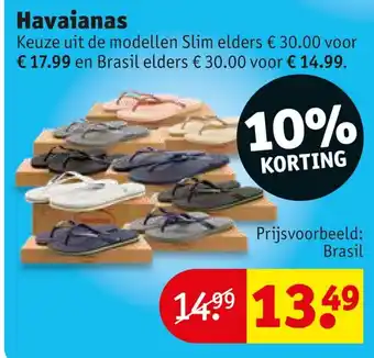 Kruidvat Havaianas aanbieding