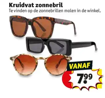 Kruidvat Kruidvat zonnebril aanbieding