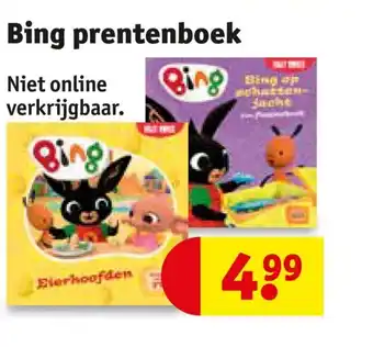 Kruidvat Bing prentenboek aanbieding