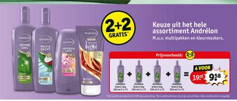 Kruidvat Keuze uit het hele assortiment Andrélon aanbieding