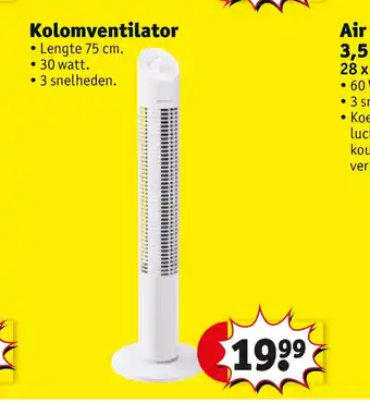 Kruidvat Kolomventilator aanbieding